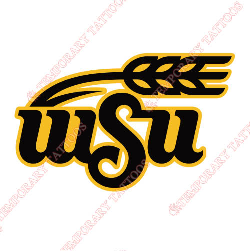 Wichita State Shockers Customize Temporary Tattoos Stickers NO.6995